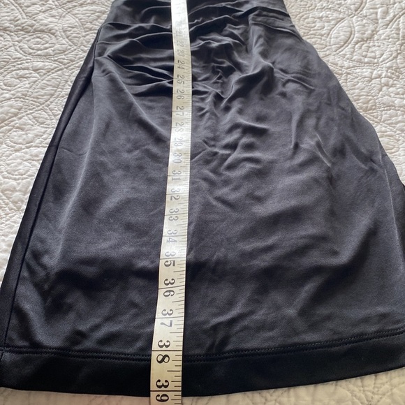 T Alexander Wang Ruched Pique Body Con Sleeveless Dress Black XS - Picture 10 of 11